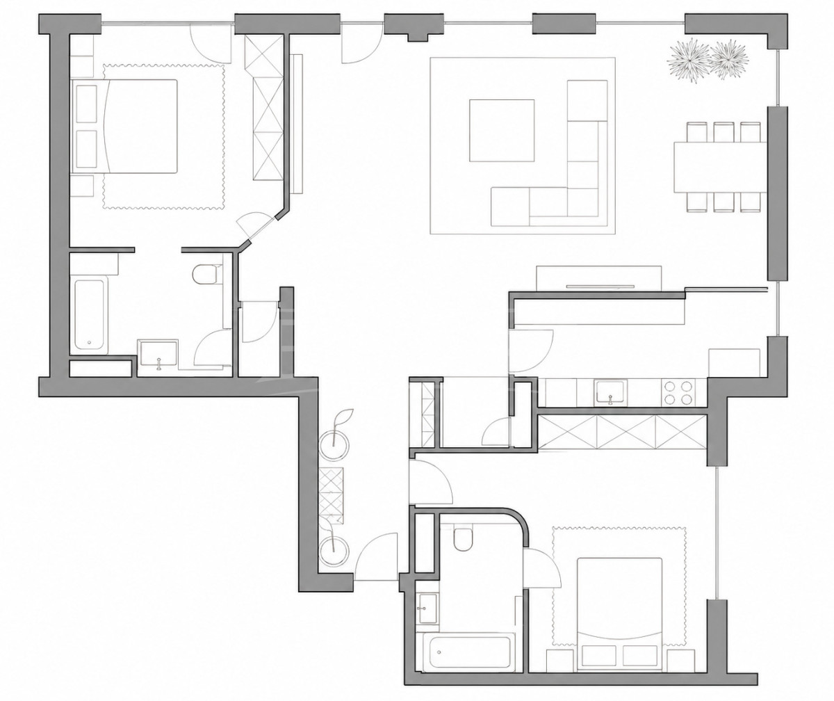 Apartament premium | 135 m2 | 9 piętro | Wilanów