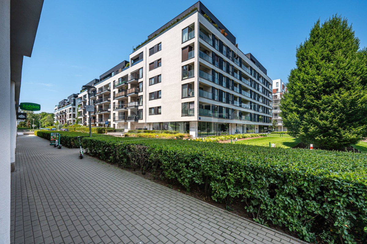 Apartament z tarasem przy Polach Mokotowskich