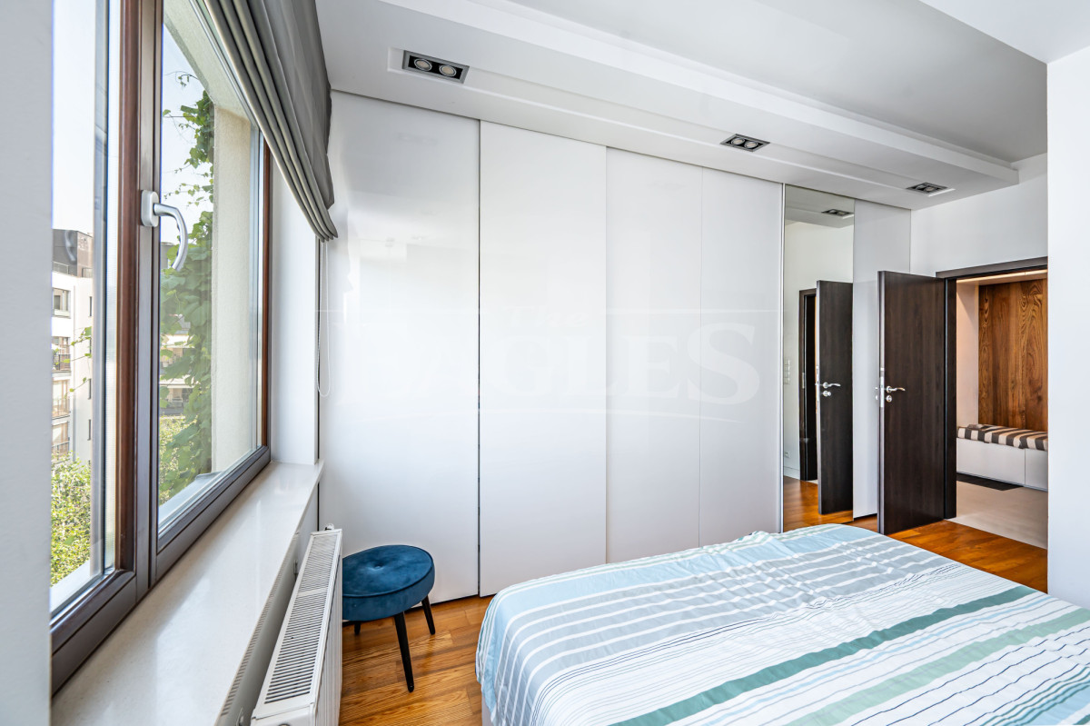 Apartament z tarasem przy Polach Mokotowskich